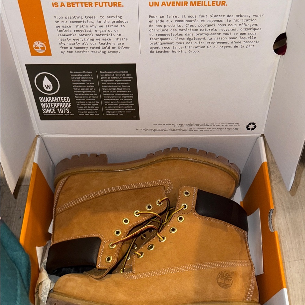 Timberland Brown Leather Boots
